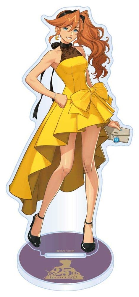 PRE ORDINE - Ace Attorney 25th Anniversary Acrylic Stand Athena Cykes Main Visual 13–15 cm