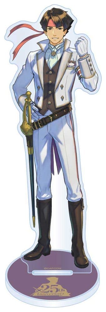 PRE ORDINE - The Great Ace Attorney 25th Anniversary Acrylic Stand Kazuma Asogi Main Visual 13–15 cm