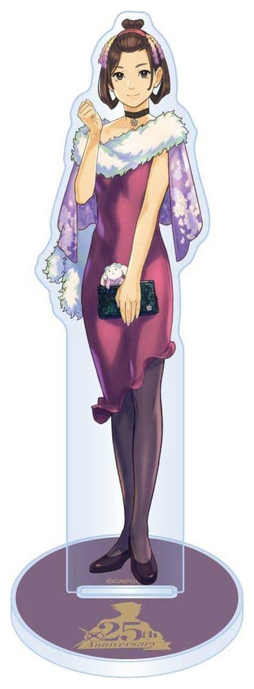 PRE ORDINE - The Great Ace Attorney 25th Anniversary Acrylic Stand Susato Mikotoba Main Visual 13–15 cm