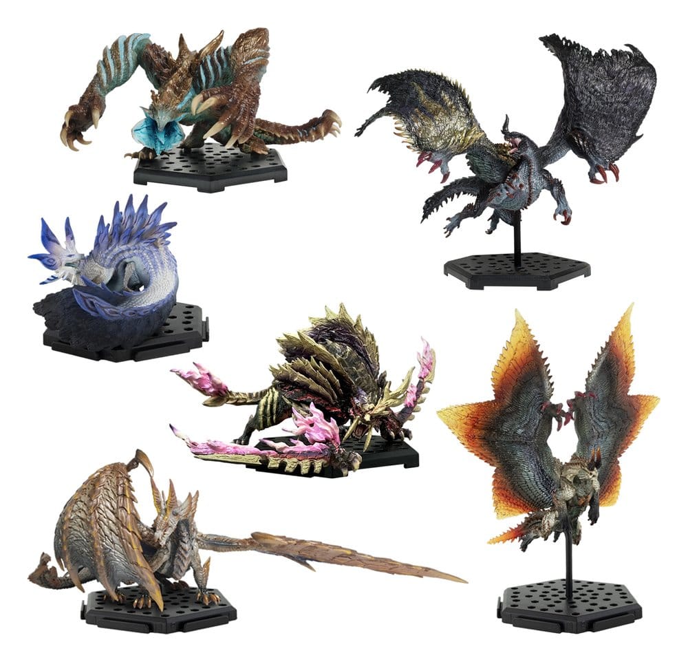 PRE ORDINE - Monster Hunter Capcom Figure Builder Standard Model Plus Mini Figures Blind Box Assortment (6)