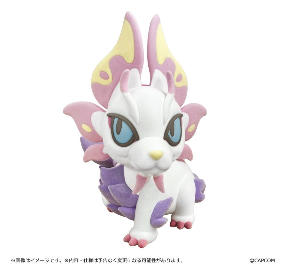 PRE ORDINE - Monster Hunter Chibi Style Flocked Figure Mizutsune 12 cm