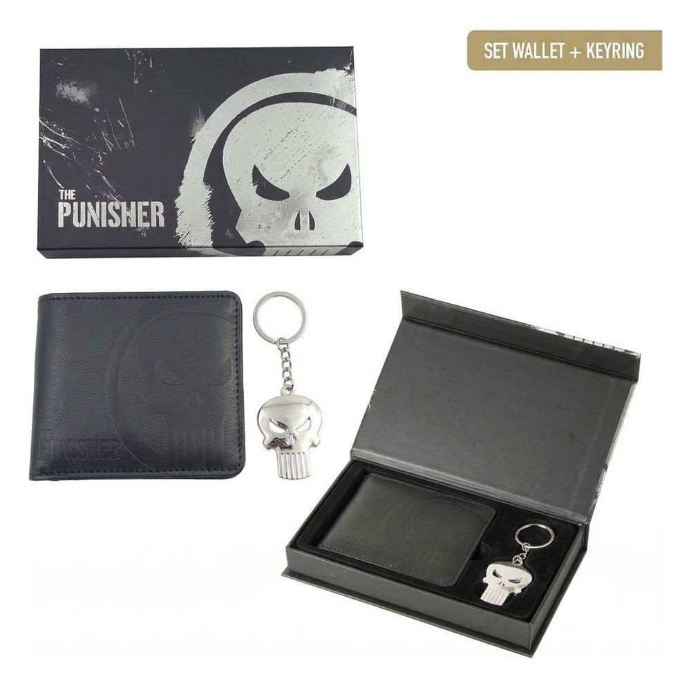 PRE ORDINE - Marvel Wallet Gift Set Punisher