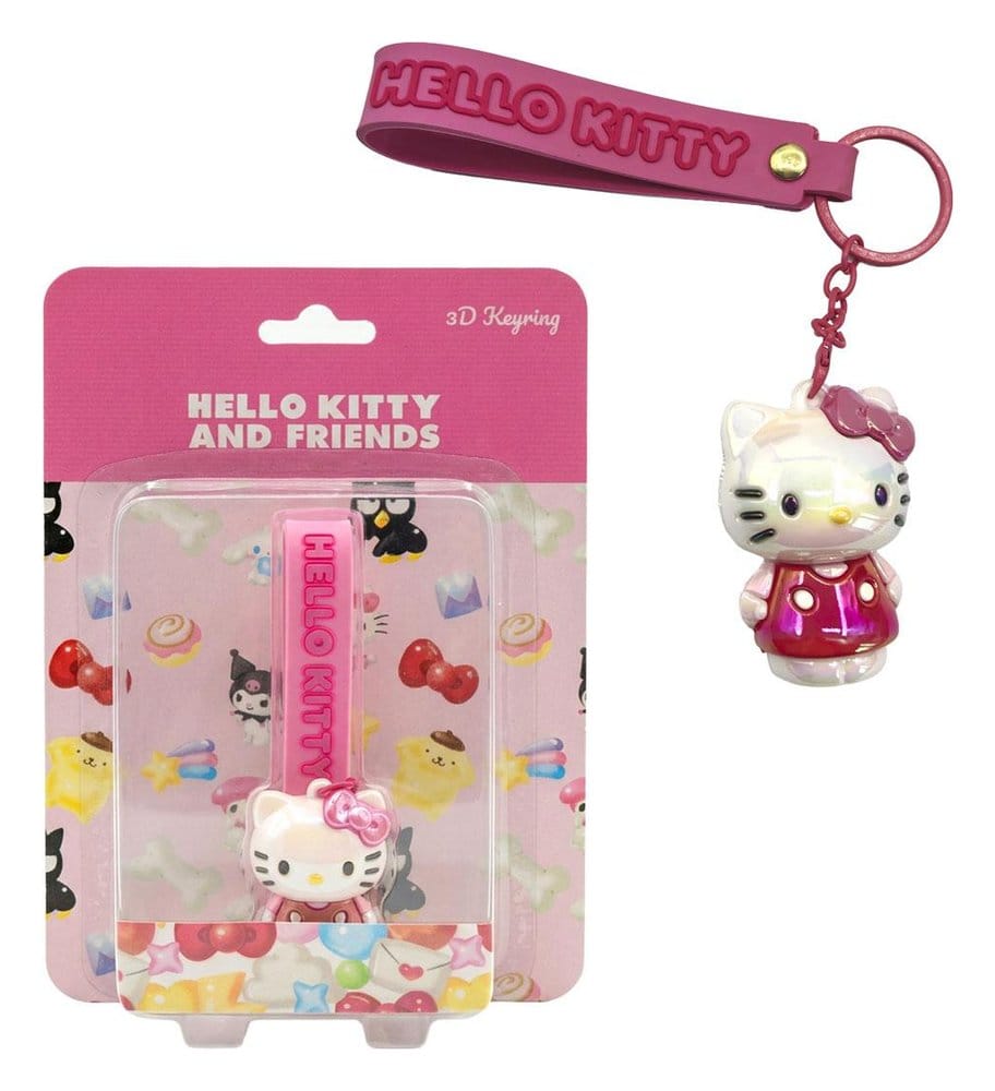 PRE ORDINE - Sanrio 3D Keychain Hello Kitty