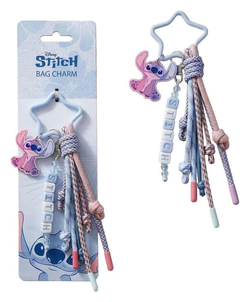 PRE ORDINE - Disney Charm Keyring Stitch