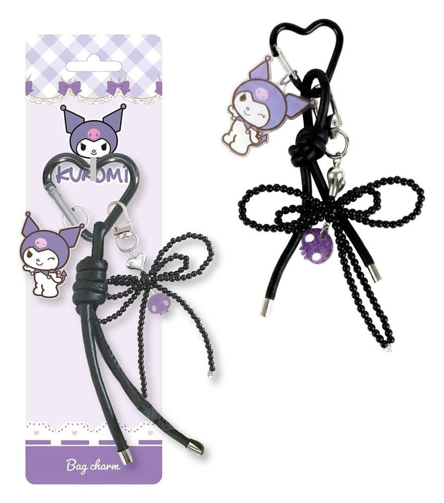 PRE ORDINE - Sanrio Charm Keyring Hello Kitty Kuromi