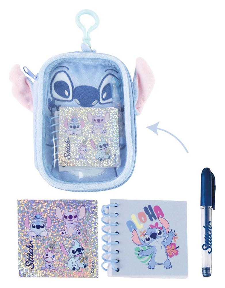 PRE ORDINE - Disney Plush Stationery Set Stitch