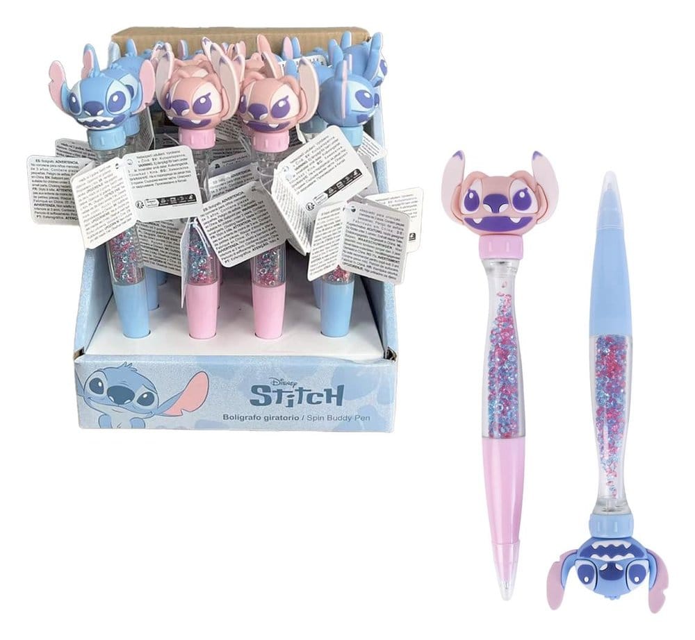 PRE ORDINE - Disney Rotary Pen Stitch Display (16)