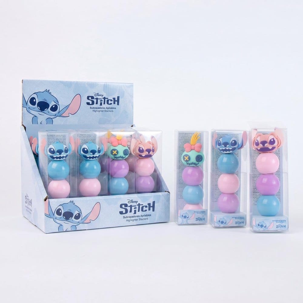 PRE ORDINE - Disney Stackable Highlighters Stitch Display (16)