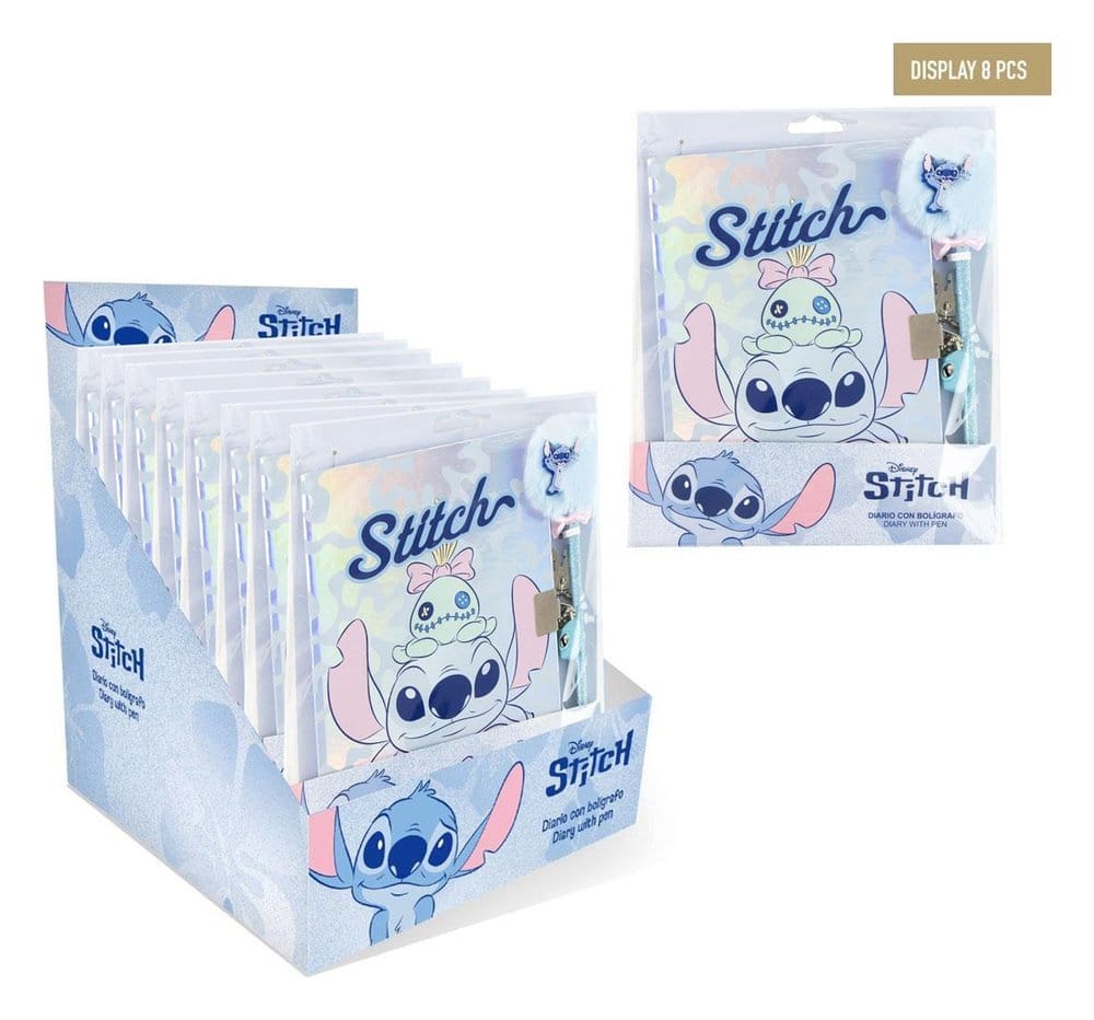 PRE ORDINE - Disney Fantasy Stationery Set Stitch Display (8)