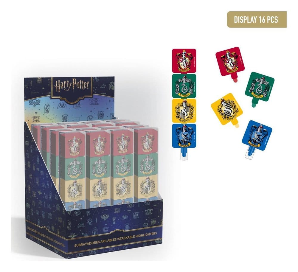 PRE ORDINE - Harry Potter Stackable Highlighters Display (16)