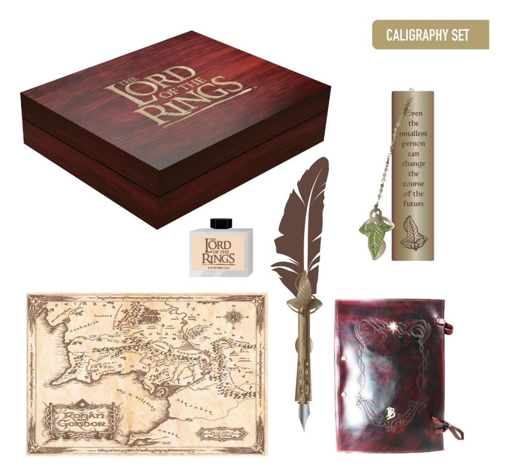 PRE ORDINE - The Lord of the Rings Calligraphy Stationery Set