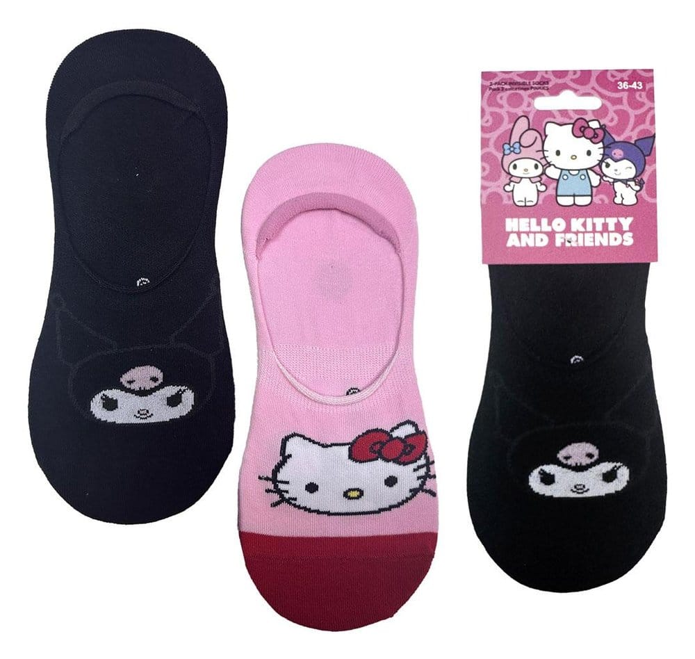 PRE ORDINE - Sanrio Socks 2-Pack Hello Kitty Pinkies 36-43