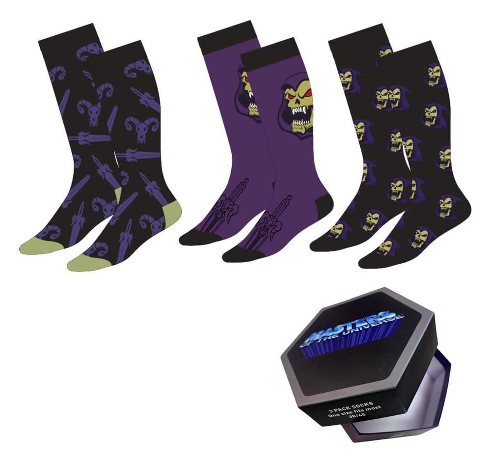 PRE ORDINE - Masters of the Universe Socks 3-Pack 38-45