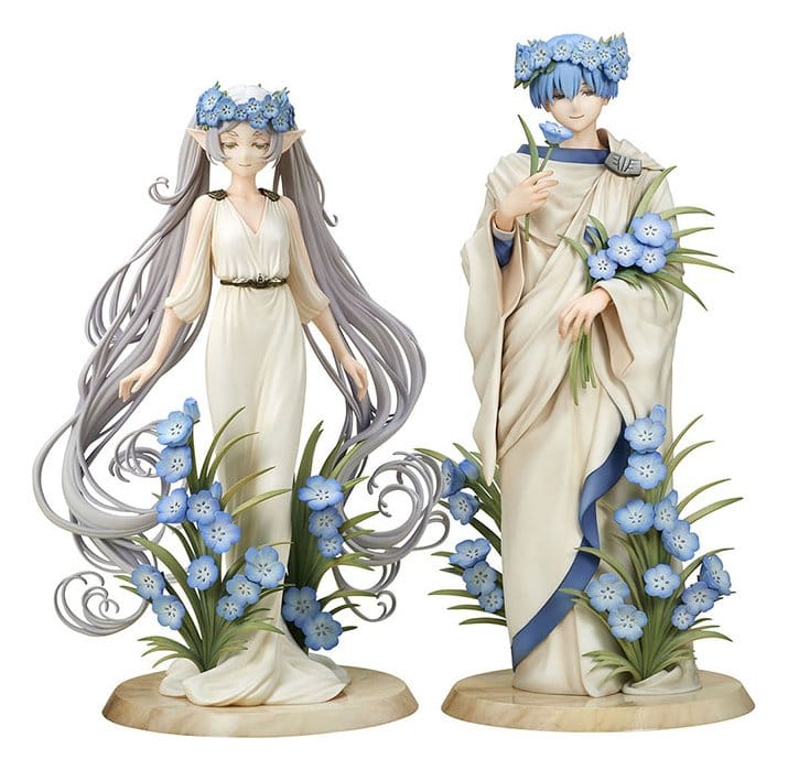 PRE ORDINE - Frieren: Beyond Journey's End PVC Figures 2-Pack Frieren & Himmel Art Nouveau Style