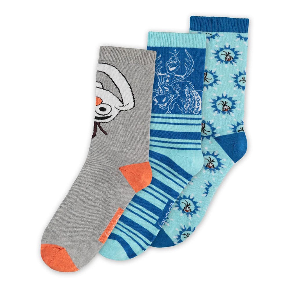 PRE ORDINE - Frozen Socks 3-Pack Olaf 39-42