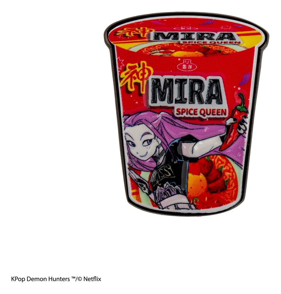 PRE ORDINE - KPop Demon Hunters Pin Mira Spice Queen Noodles