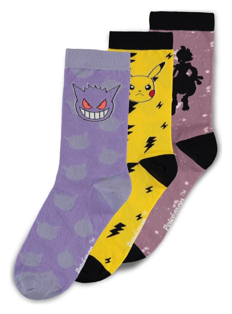 PRE ORDINE - Pokémon Socks 3-Pack Crew 43-46