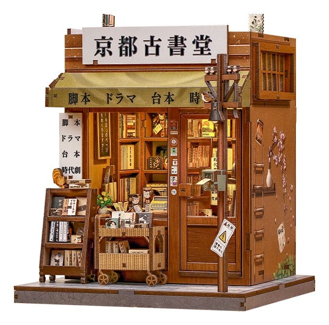 PRE ORDINE - Miniature House Model Kit Antique Bookery of Kyoto 18 x 15 cm