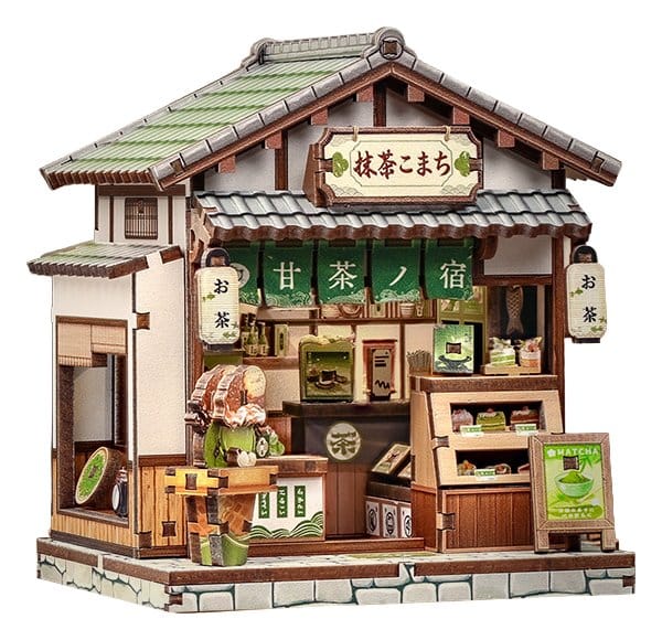 PRE ORDINE - Miniature House Model Kit Kyoto Matcha Cottage 11 x 9 cm