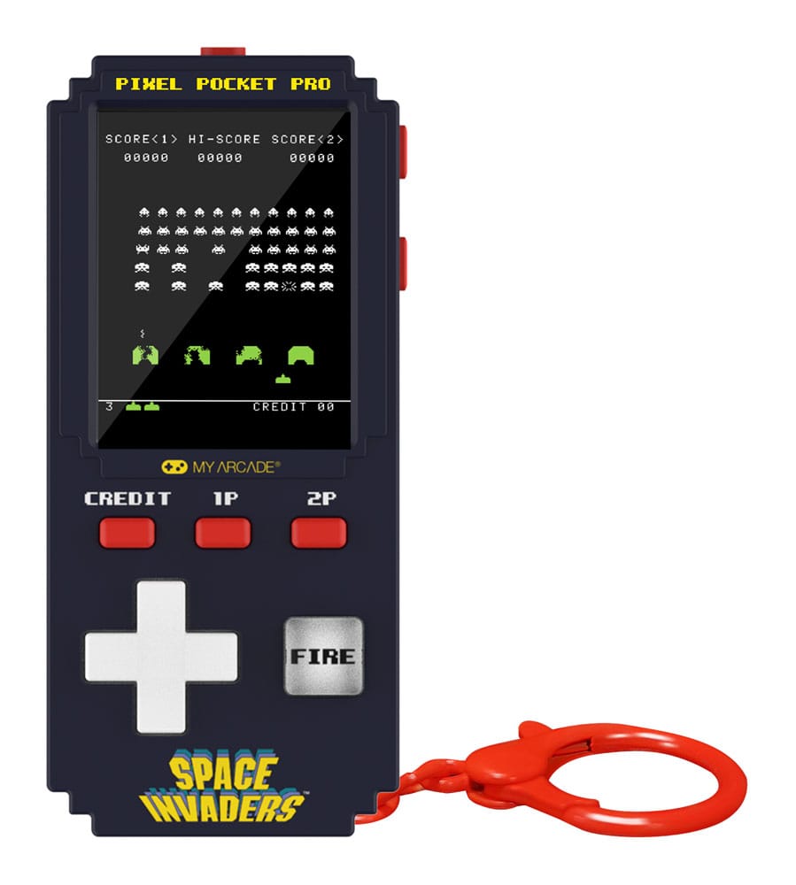 PRE ORDINE -  Space Invaders Portable Gaming System Pixel Pocket Pro