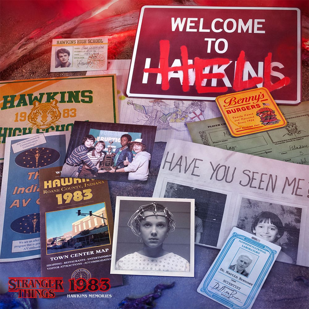 PRE ORDINE - Stranger Things Hawkins Memories Kit Vecna´s Course Limited Edition
