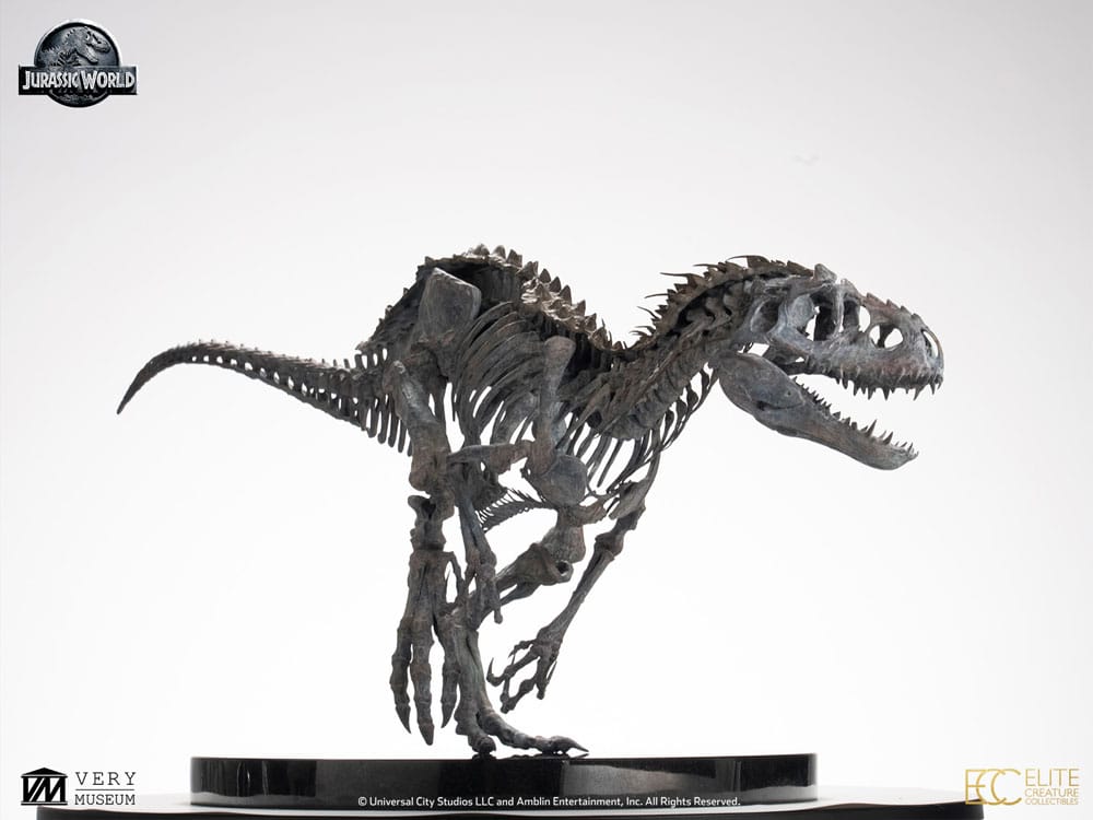 PRE ORDINE - Jurassic World ECC Elite Creature Line Statue 1/12 Indominus Rex Skeleton Bronze 35 cm