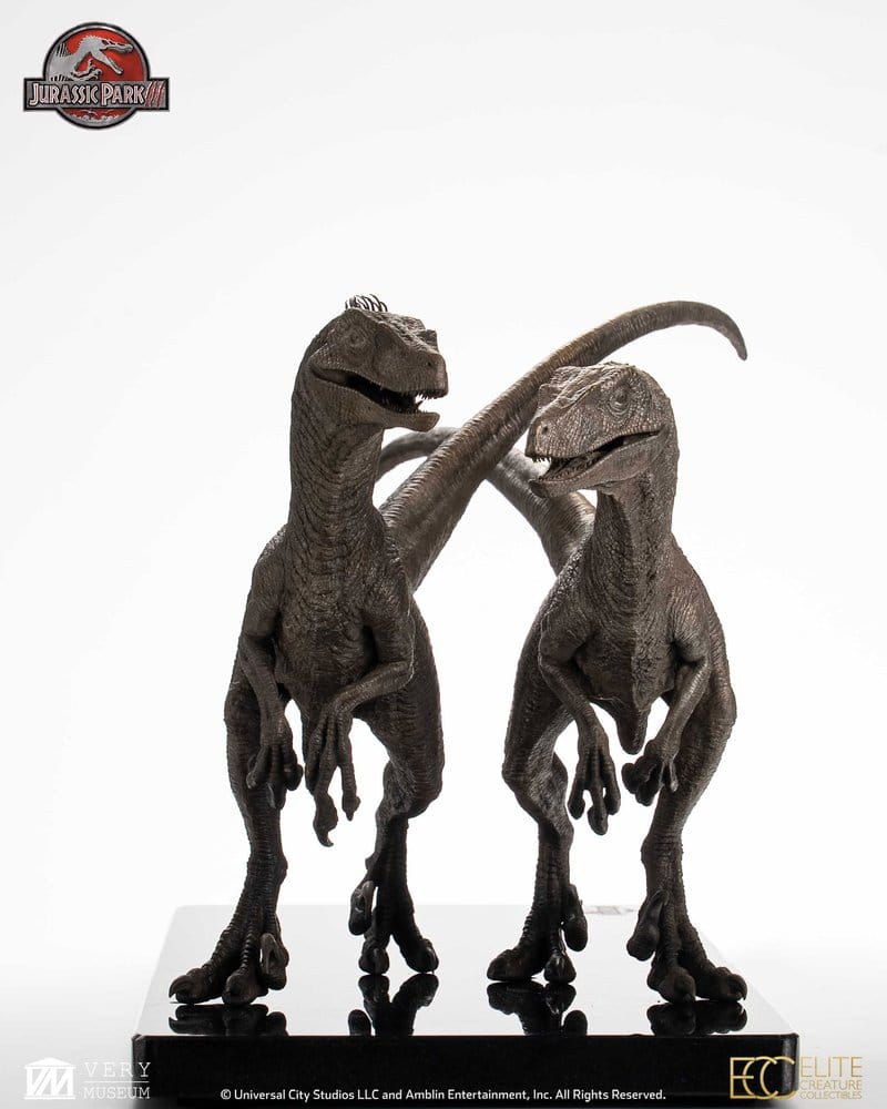 PRE ORDINE - Jurassic Park Statue 1/8 Pair of Velociraptors 30 cm