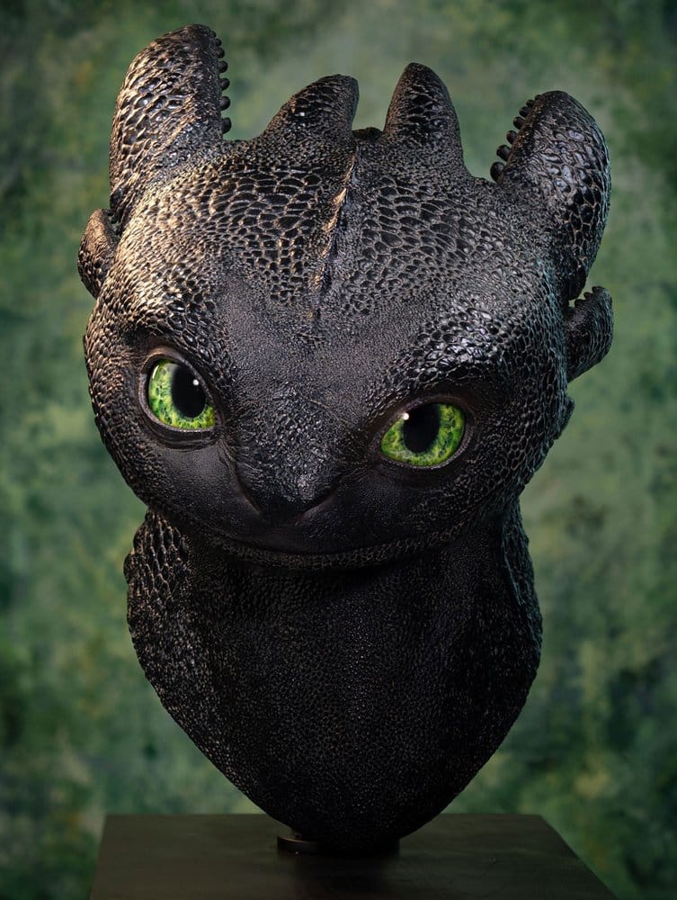 PRE ORDINE - How to Train Your Dragon Life Size Bust Toothless 66 cm