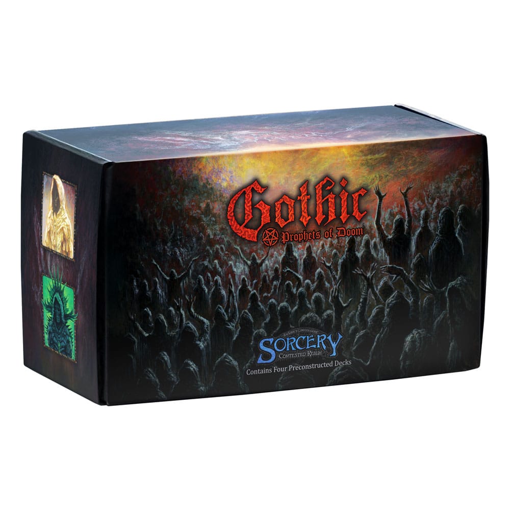 PRE ORDINE - Sorcery: Contested Realm TCG Gothic Preconstructed Decks Prophets of Doom Display (4) english