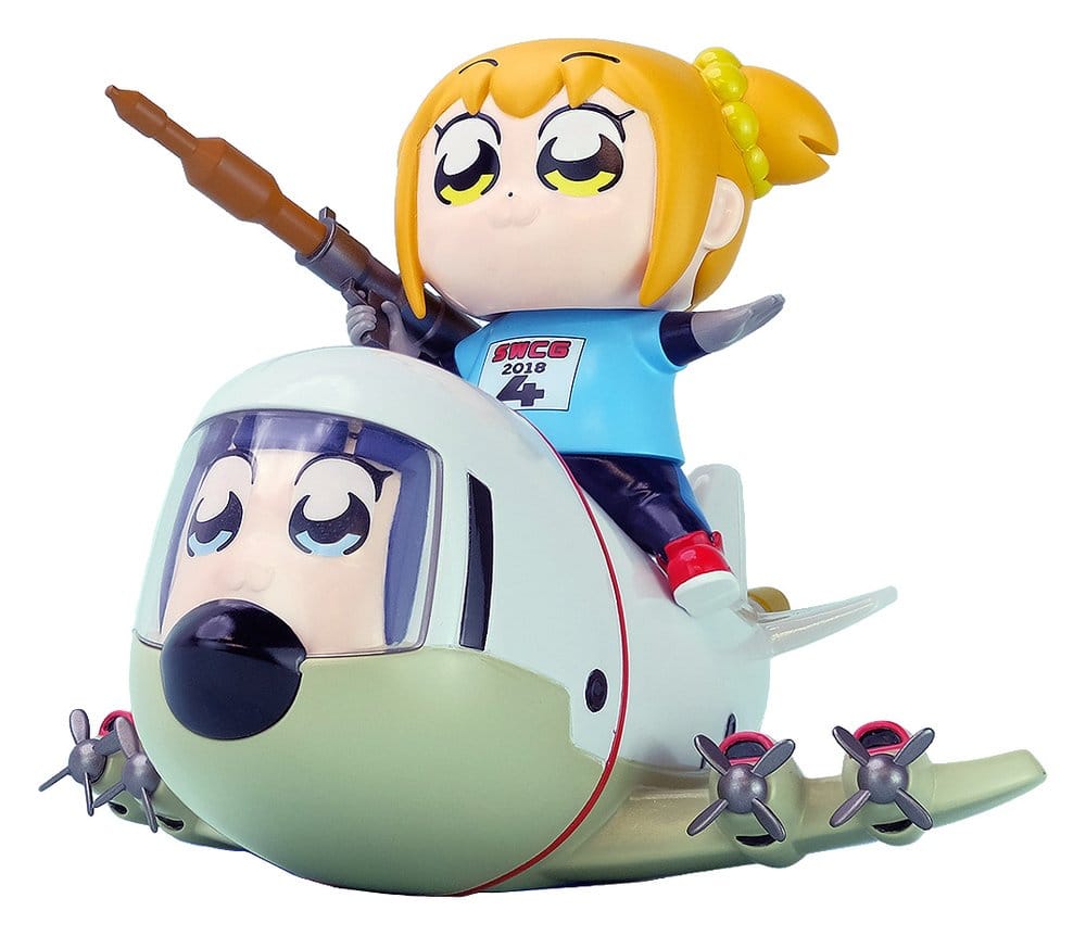 PRE ORDINE - Pop Team Epic Chibi Creature Vinyl Figures 2-Pack POPUKO & PIPIMI: Skeleton Competition Ver.
