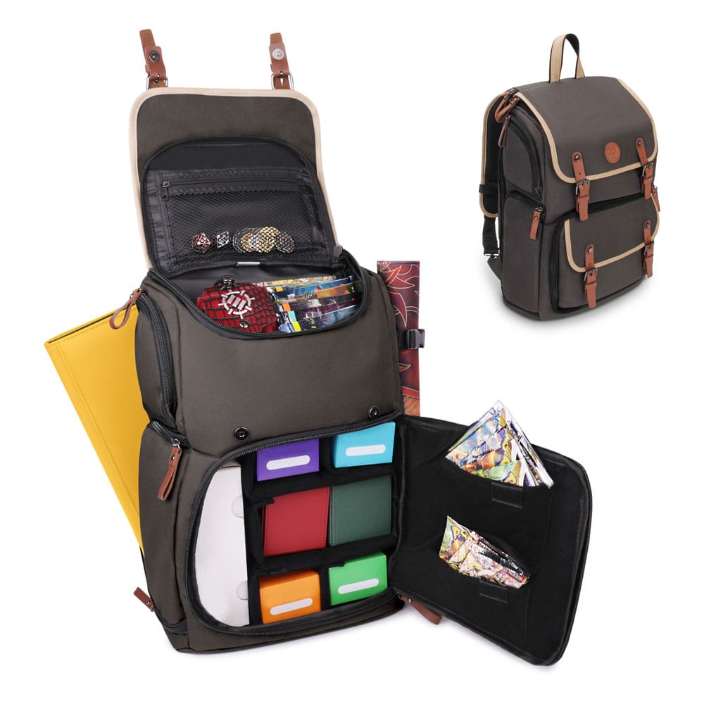 PRE ORDINE - Enhance TCG Series Trading Card Backpack Designer Edition Grey