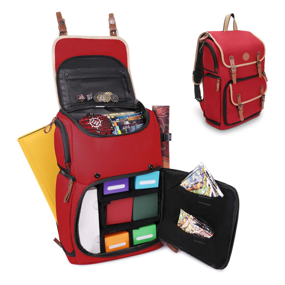 PRE ORDINE - Enhance TCG Series Trading Card Backpack Designer Edition Red