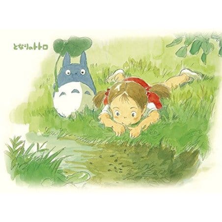 PRE ORDINE - My Neighbor Totoro Puzzle and easel By the little stream (150 pieces)