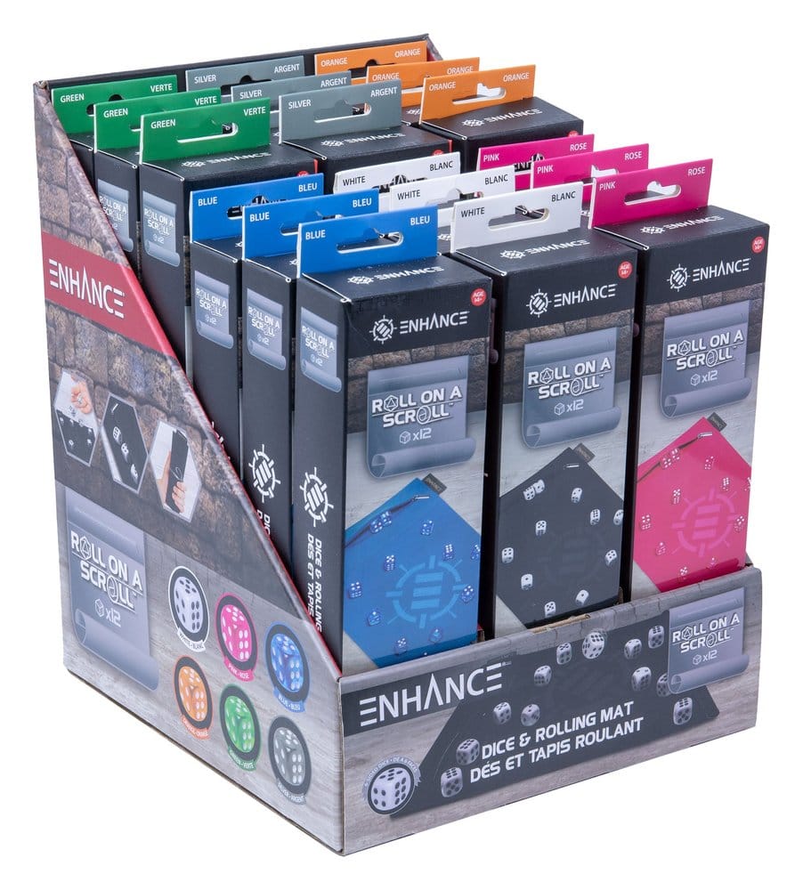 PRE ORDINE - Enhance Tabletop Accessories Roll on a Scroll Multicolor Display (18)