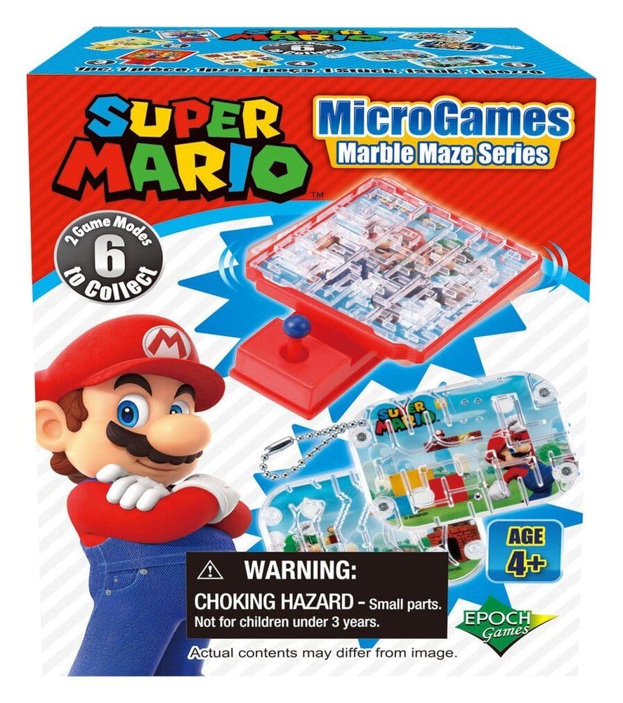 PRE ORDINE - Super Mario mini game Labyrinth Display (12)