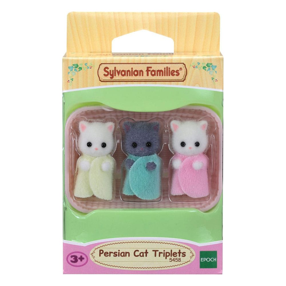 PRE ORDINE - Sylvanian Families: Persian cats triplets figure 2 cm