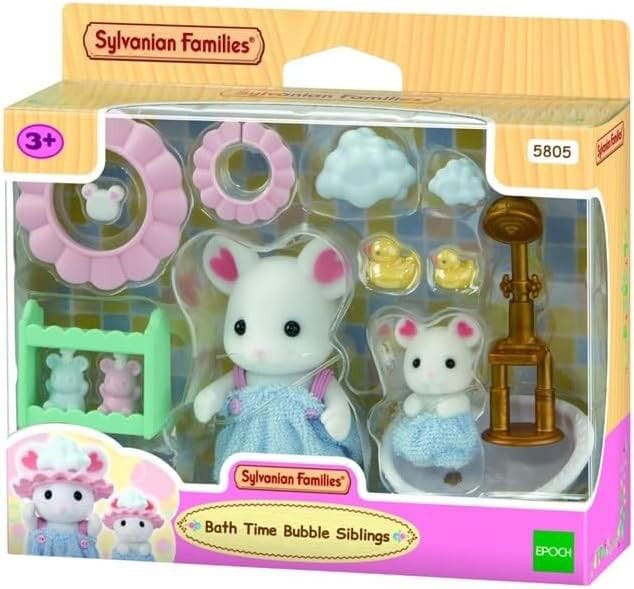 PRE ORDINE - Sylvanian Families: Marshmallow Mouse Bath Fun Play Set