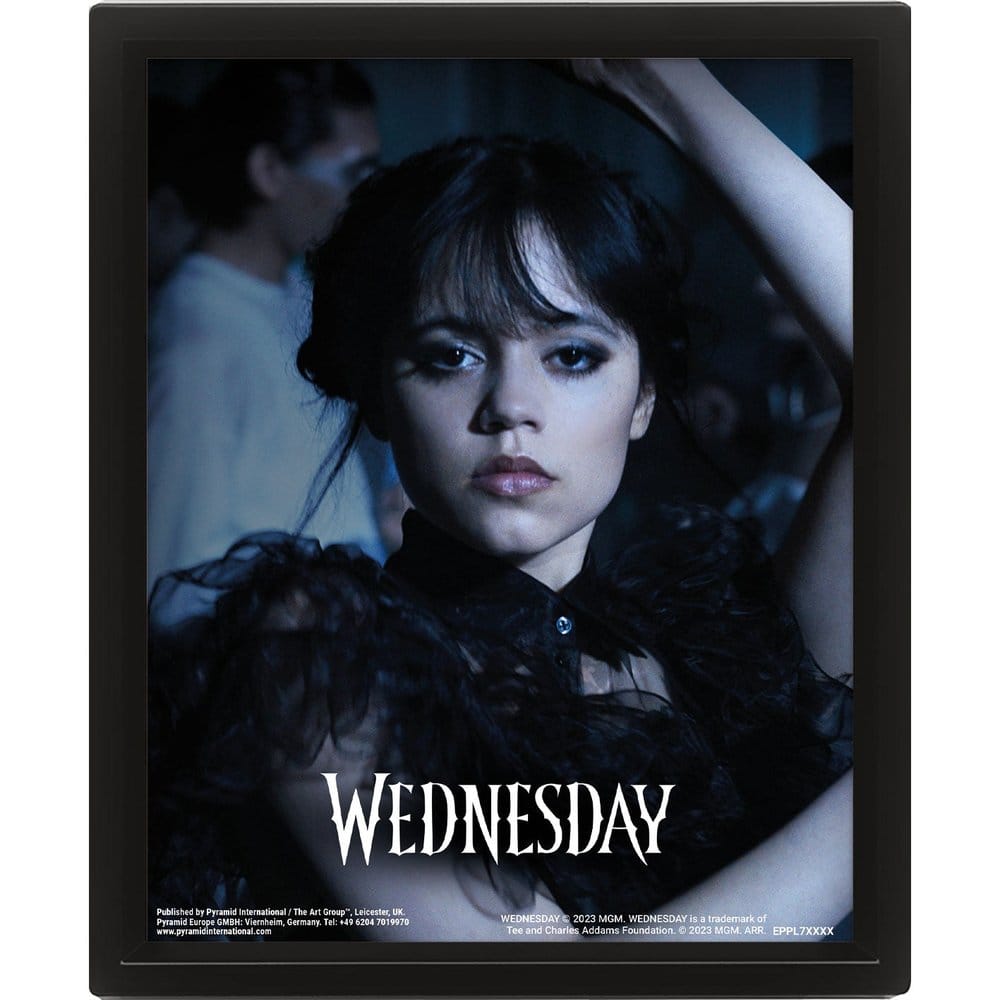 PRE ORDINE - Wednesday 3D Lenticular Poster Goo Goo Muck