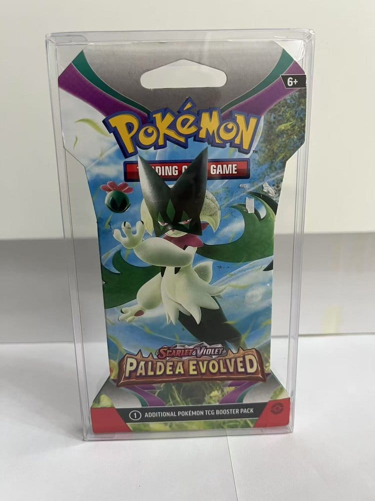 PRE ORDINE - Evoretro PET Protectors for Pokémon TCG Booster Pack 0 mm (10-Pack)
