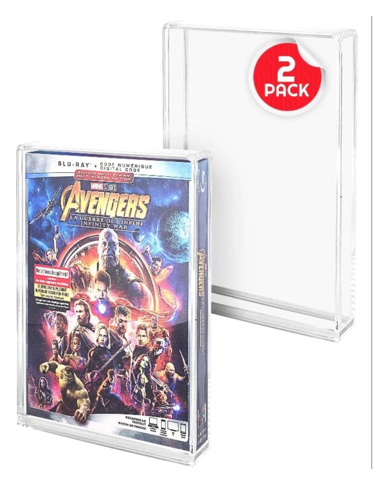 PRE ORDINE - Acrylic Case 2-Pack for PS3/PS4/Blu-Ray/XBOX One