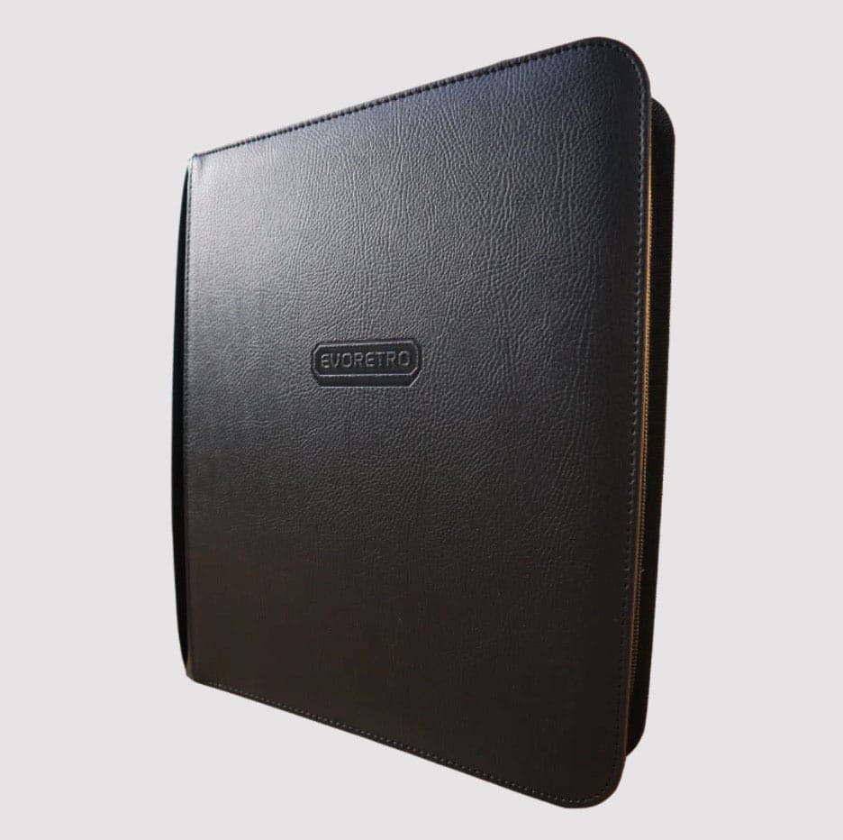 PRE ORDINE - Evoretro Shield+ Topload Cards Binder Compact 96 Karten Black