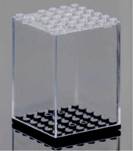 PRE ORDINE - Evoretro Acrylic Display Case for mini figures Single Stackable