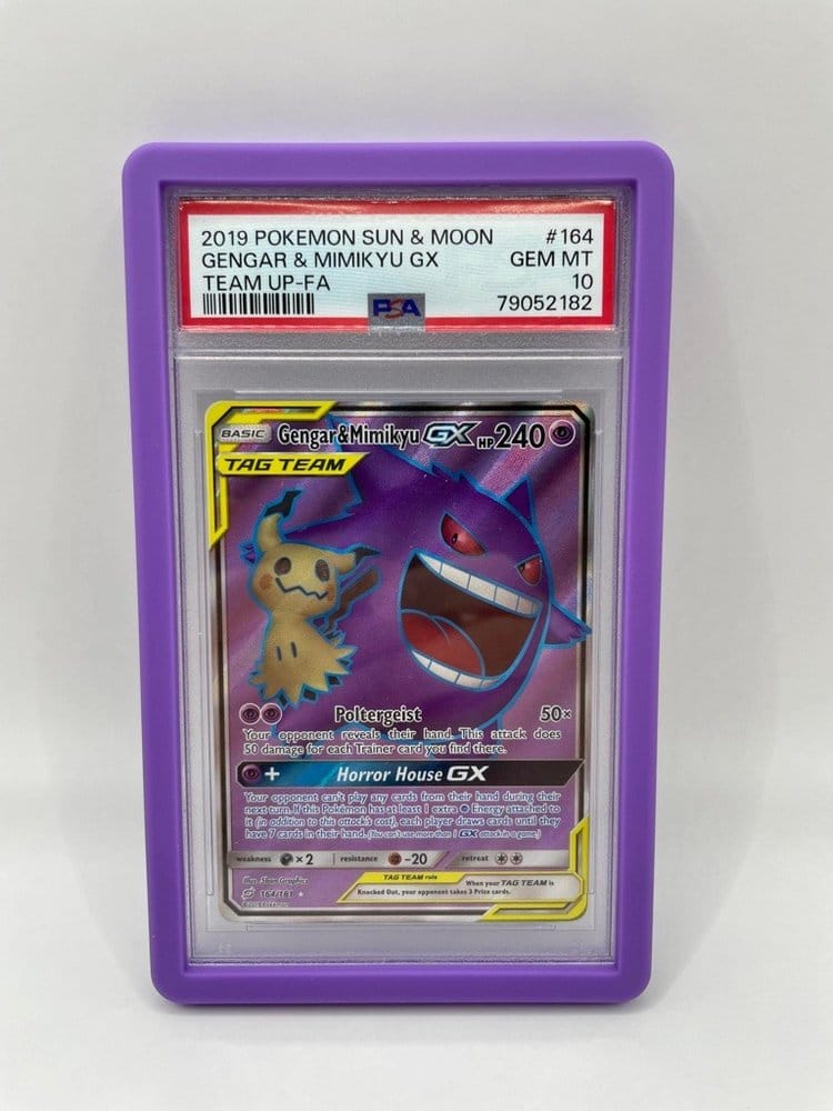 PRE ORDINE - Evoretro Bumper Protector for PSA Slabs Purple