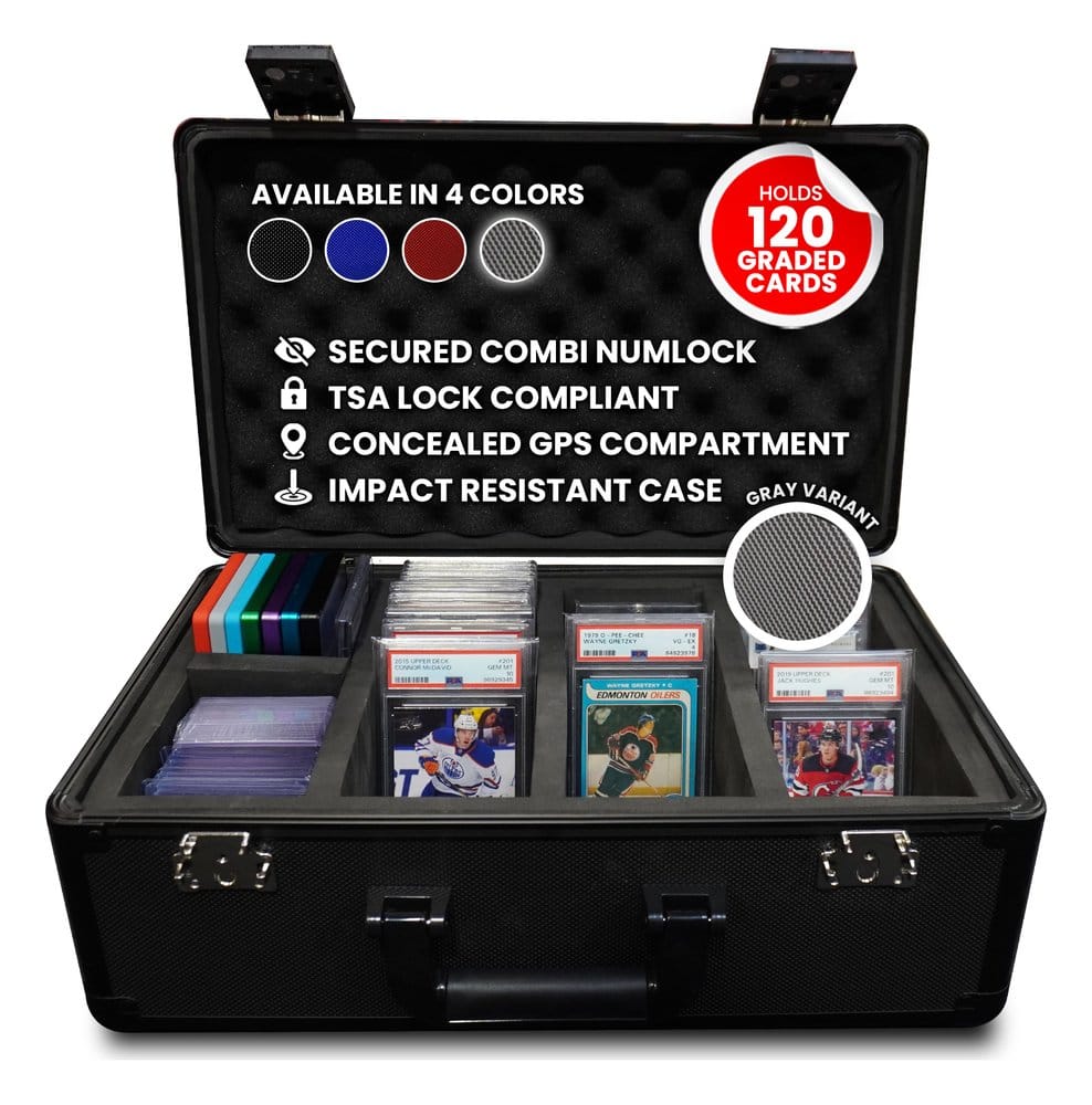 PRE ORDINE - Evoretro Trading Card Storage Box for 120 Cards XL Gray