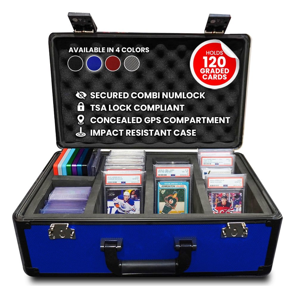 PRE ORDINE - Evoretro Trading Card Storage Box for 120 Cards XL Blue