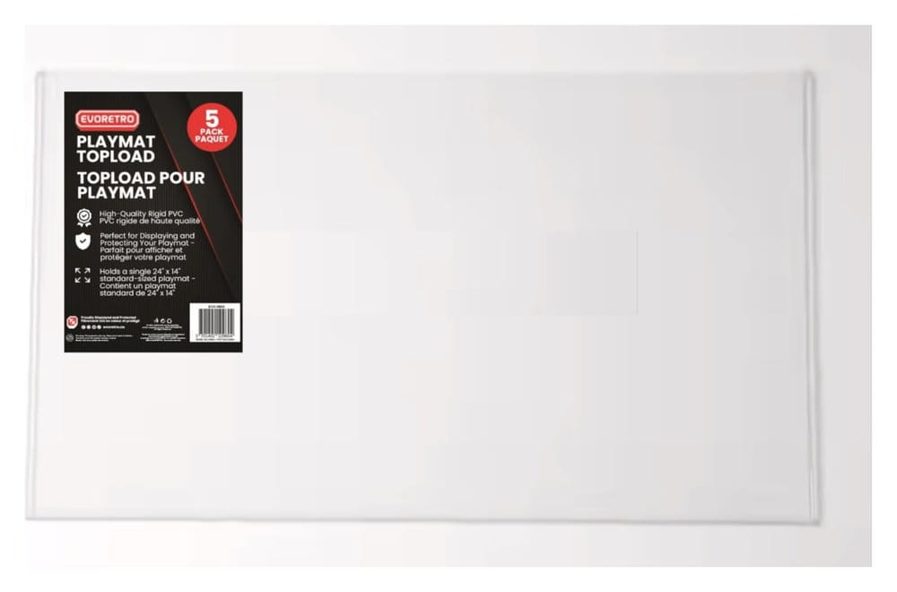 PRE ORDINE - Evoretro Playmat Topload Holder 5-Pack 61 x 36 cm