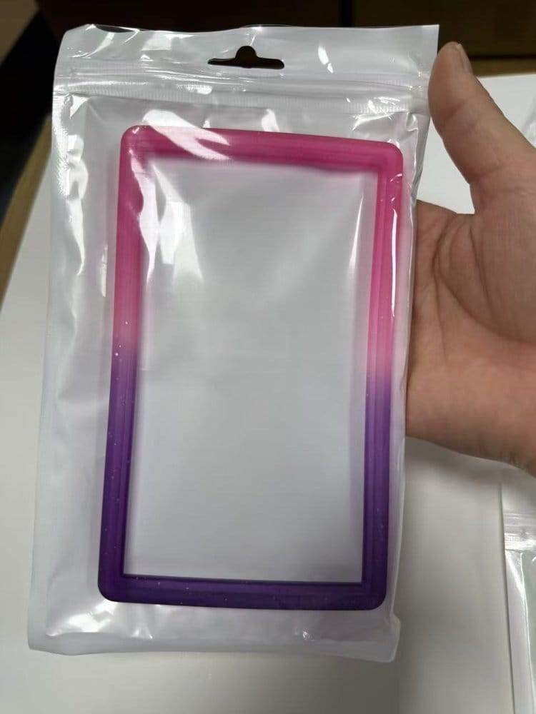 PRE ORDINE - Evoretro Bumper for PSA Graded Card Slab Gradient Pink-Purple Glitter