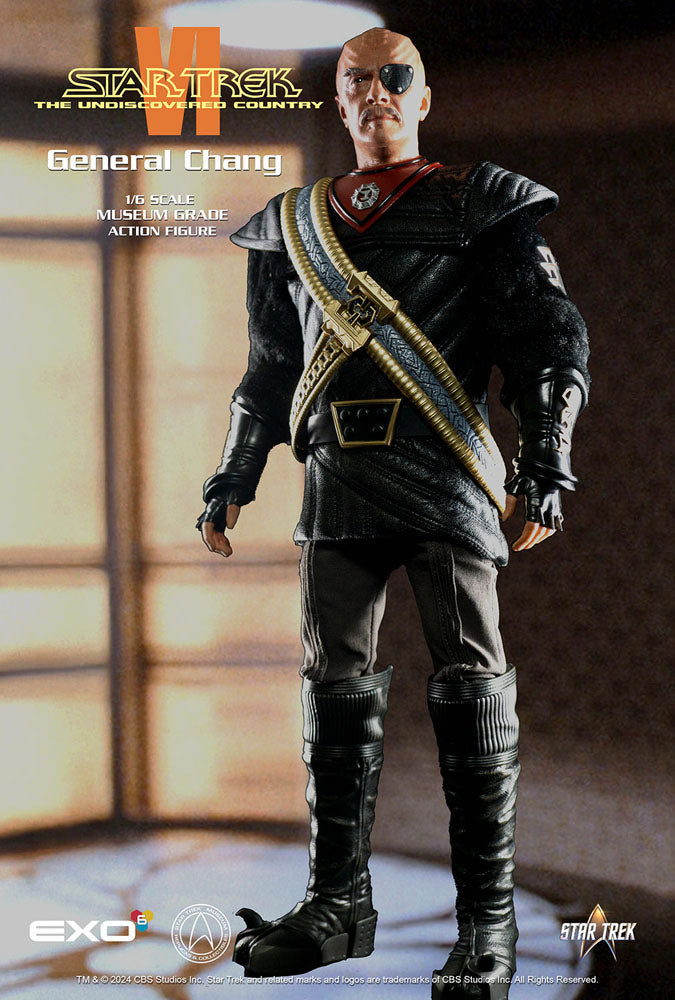 PRE ORDINE - Star Trek VI: The Undiscovered Country Action Figure 1/6 General Chang 30 cm