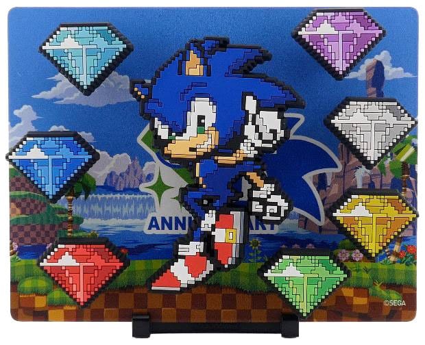 PRE ORDINE - Sonic The Hedgehog FiGGYZ Magnet Collectible Modern Sonic 35th Anniversary 9 cm