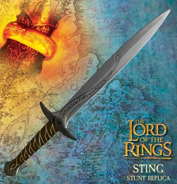 PRE ORDINE - Lord of the Rings LARP Stunt Prop Replica 1/1 Sting 56 cm